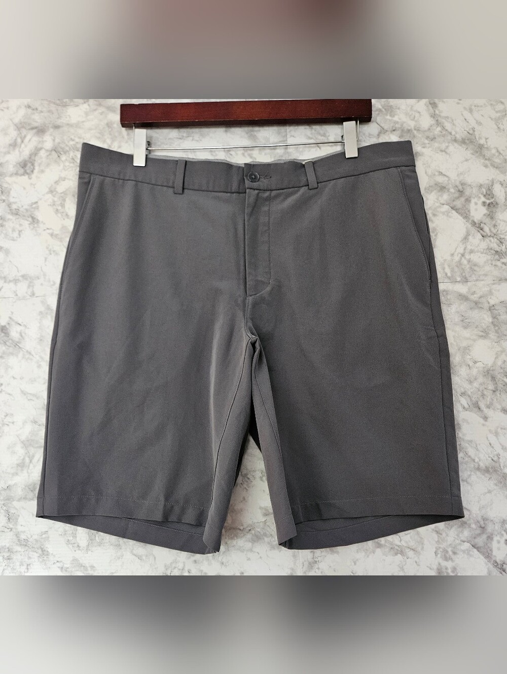 NWT Nike Flex Hybrid Golf Standar Relaxed Fit Gray 10.5" Shorts Size W36